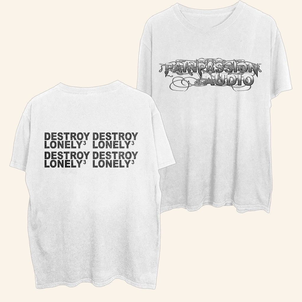 Destroy Lonely Merch Pain Passion Audio T-Shirt Gifts For Rapper Fans Destroy Lonely Merch Pain Passion Audio T-Shirt Gifts For Rapper Fans