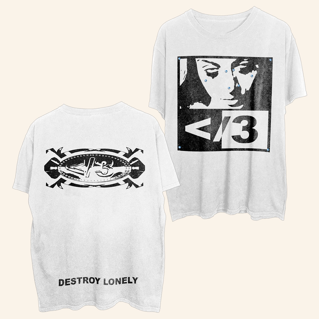 Destroy Lonely Merch Piercing Girl T-Shirt Destroy Lonely Shirt Gifts For Rapper Fans Destroy Lonely Merch Piercing Girl T-Shirt Destroy Lonely Shirt Gifts For Rapper Fans