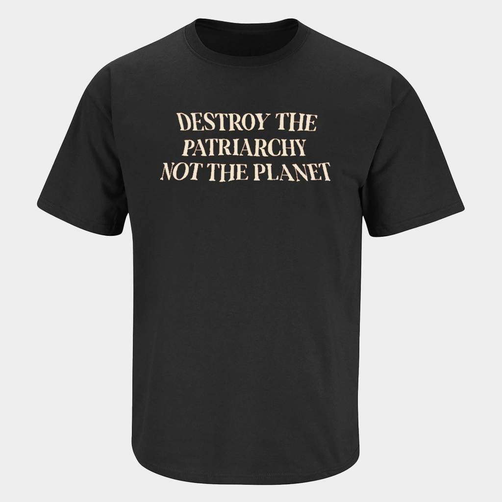 Destroy The Patriarchy Not The Planet T-Shirt Inspirational Shirt Feminist Gifts