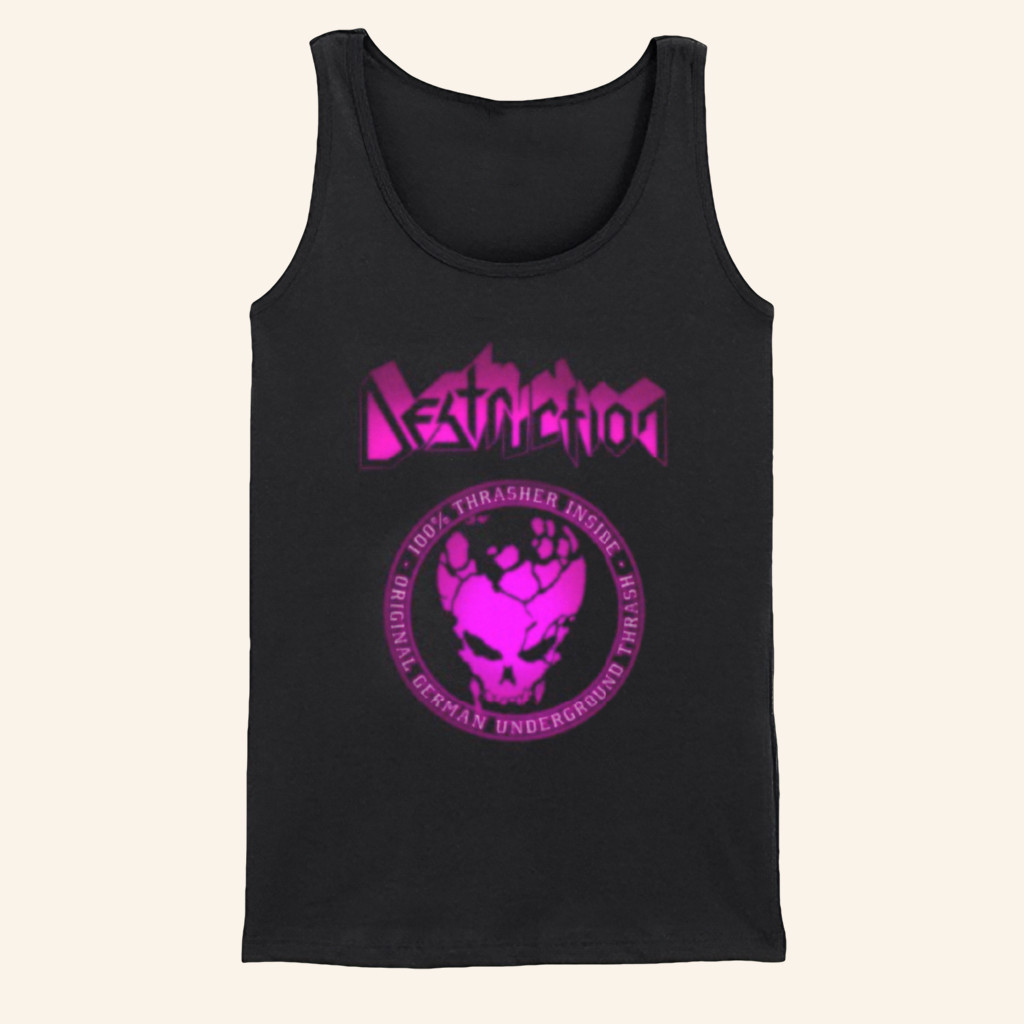 Destruction Merch Girly Tank Top Gift Ideas For Friends