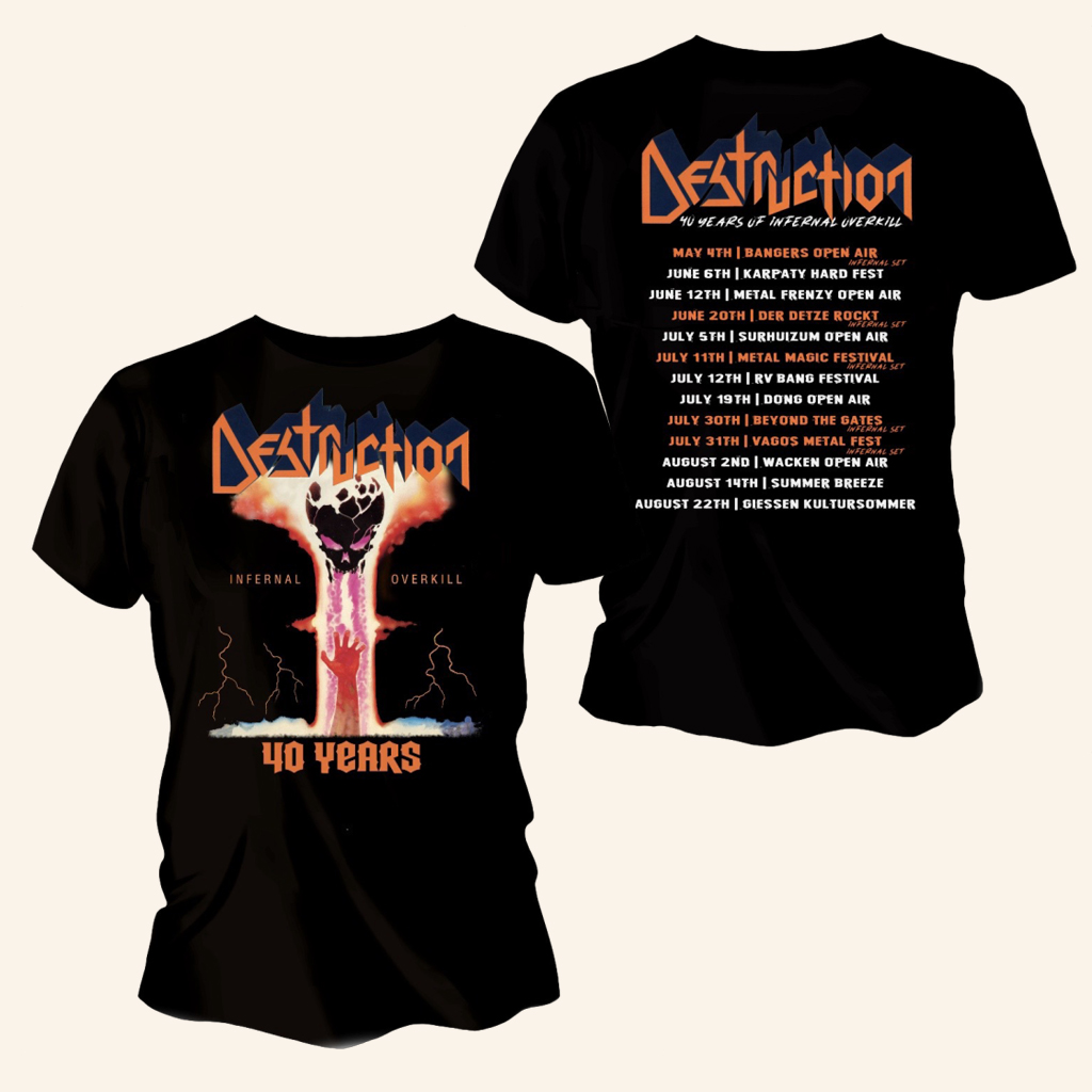 Destruction Merch Infernal Overkill Sommer Shirt 2025 Birthday Gift Ideas For Husband Destruction Merch Infernal Overkill Sommer Shirt 2025 Birthday Gift Ideas For Husband