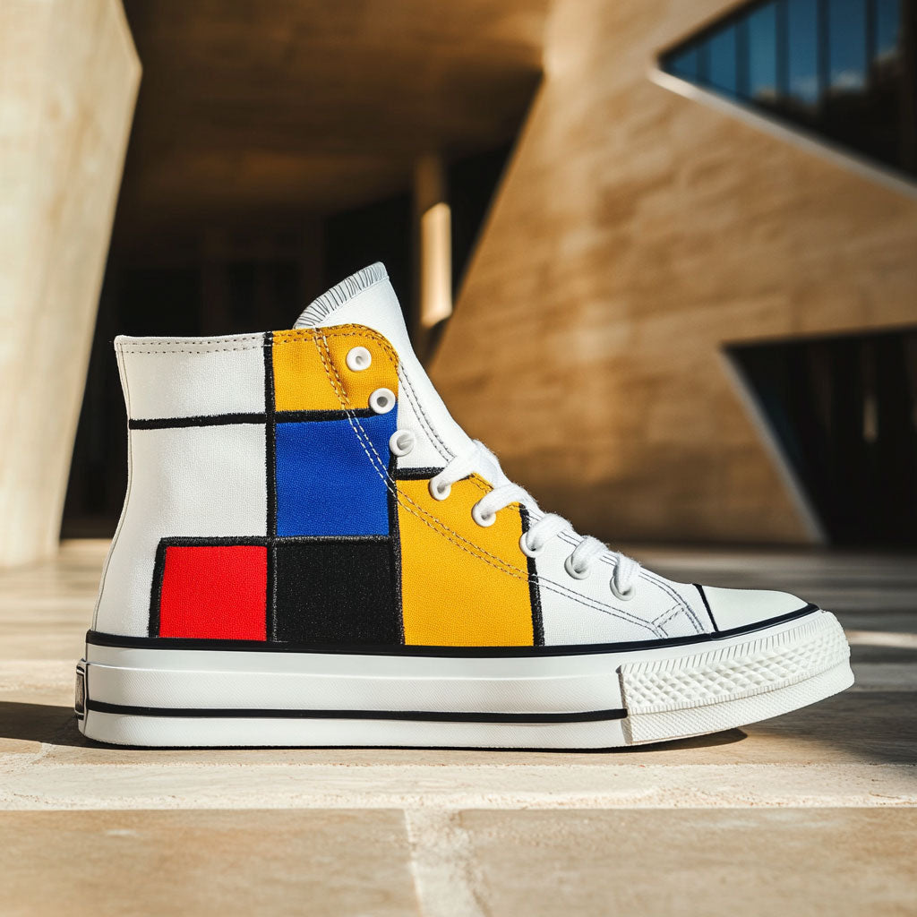 DeStyle Stride Canvas High Tops Easy To Clean Merch