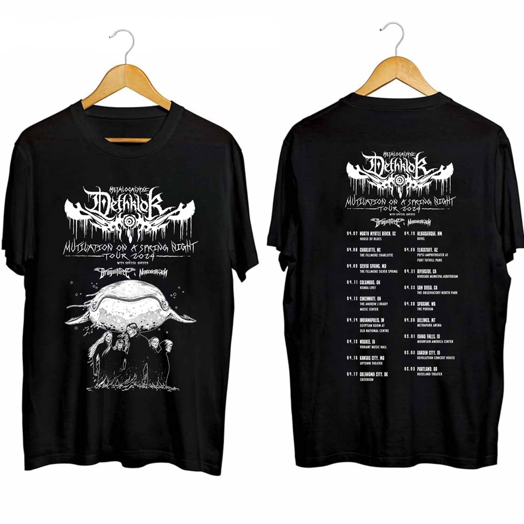Dethklok Concert Mutilation On A Spring Night Shirt Dethklok Merch Gifts For Husband
