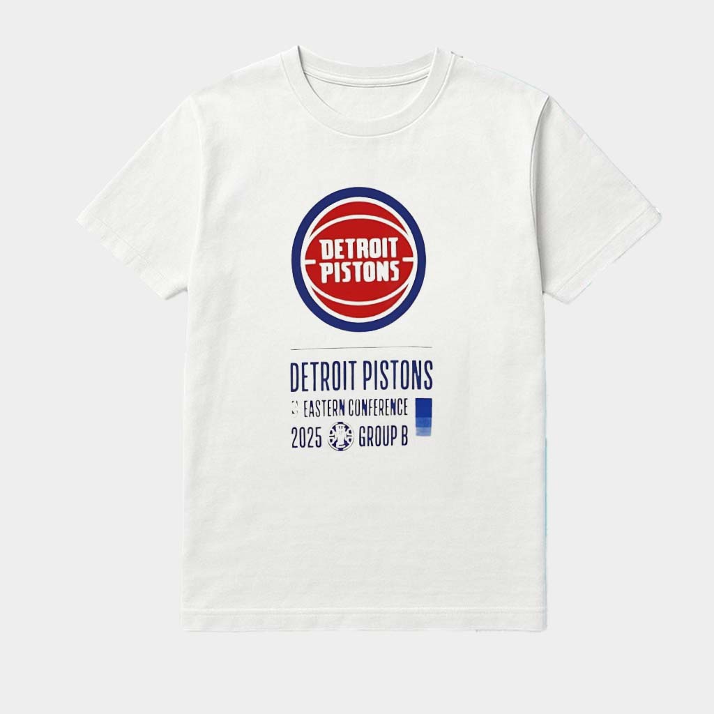 Detroit Basketball Eastern Conference 2025 Group B Shirt Detroit Basketball Mech Fan Gifts