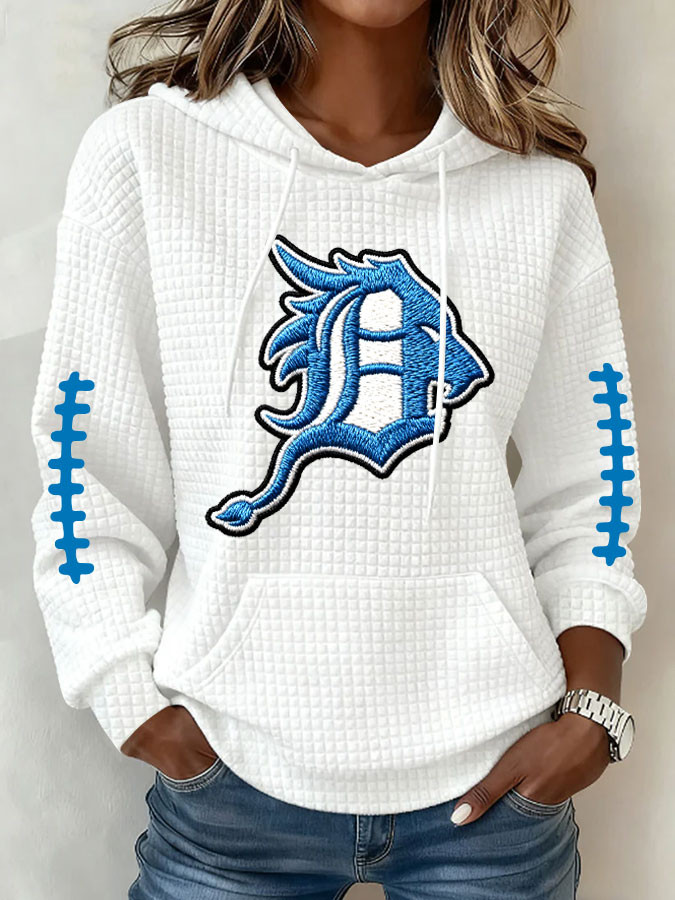 Detroit Football Hoodie Detroit Pride Merch Women's Game Day Hoodie Gifts For Sister Detroit Football Hoodie Detroit Pride Merch Women's Game Day Hoodie Gifts For Sister