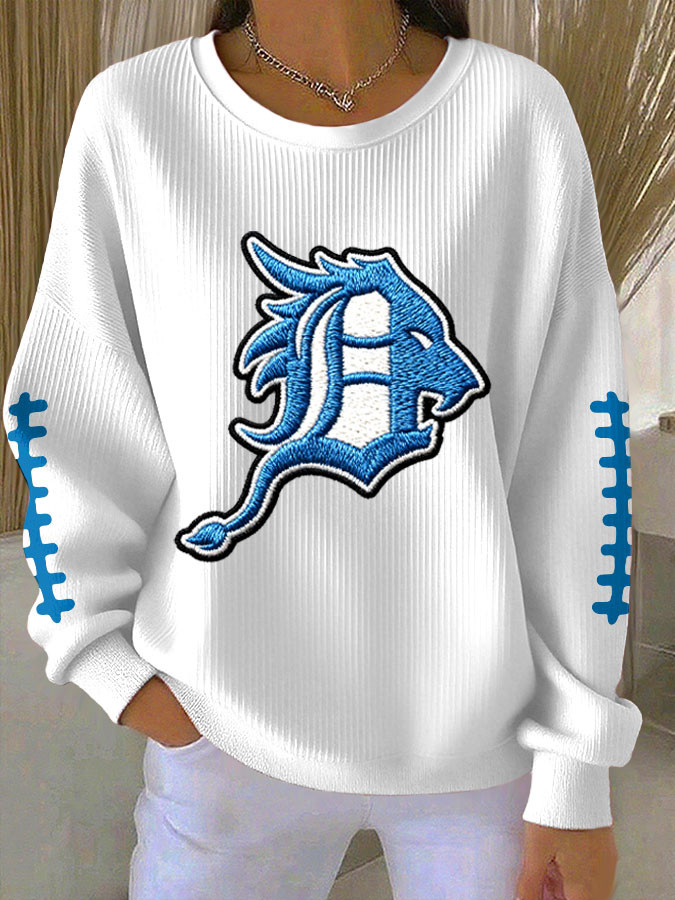 Detroit Football Sweatshirt Detroit Pride Merch Women's Game Day Shirt Detroit Football Sweatshirt Detroit Pride Merch Women's Game Day Shirt