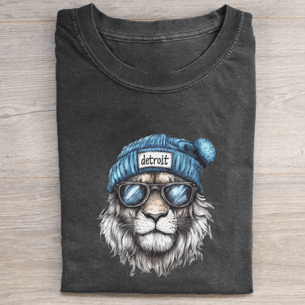 Detroit Football T-Shirt Mascot Unisex Clothes Best Gifts Ideas For A Football Player