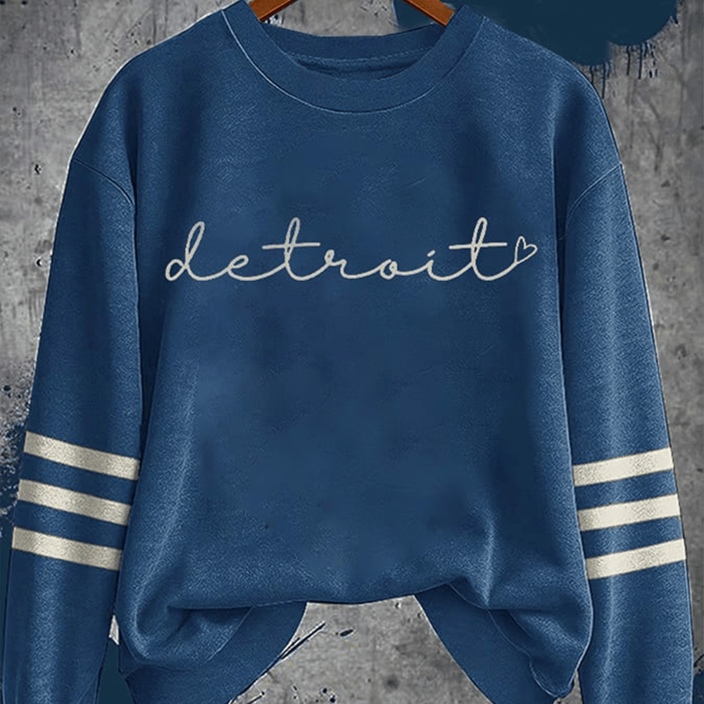 Detroit Lions Game Day Sweatshirt Football Apparel Good Gift For Fans
