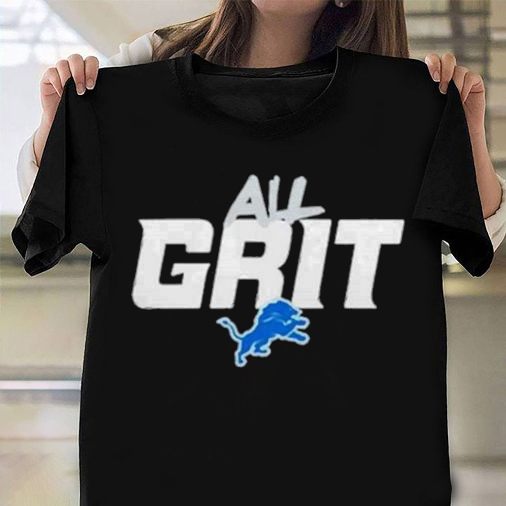Detroit Lions Grit Shirt Detroit Lions Merch Gift Ideas For Football Fan