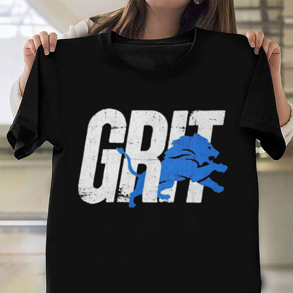 Detroit Lions Grit Shirt Detroit Lions Merch Vintage Gift For Football Fan
