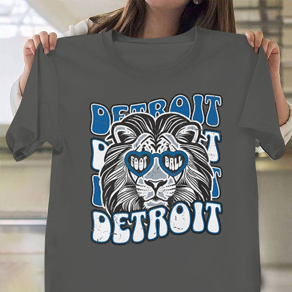 Detroit Lions Grit Shirt Football Team Detroit Lions T-Shirt Gift For Fans