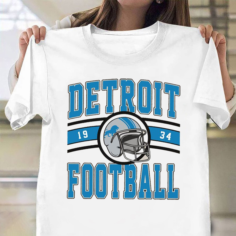 Detroit Lions Shirt Detroit Lions Football T-Shirt Gifts For Football Fan