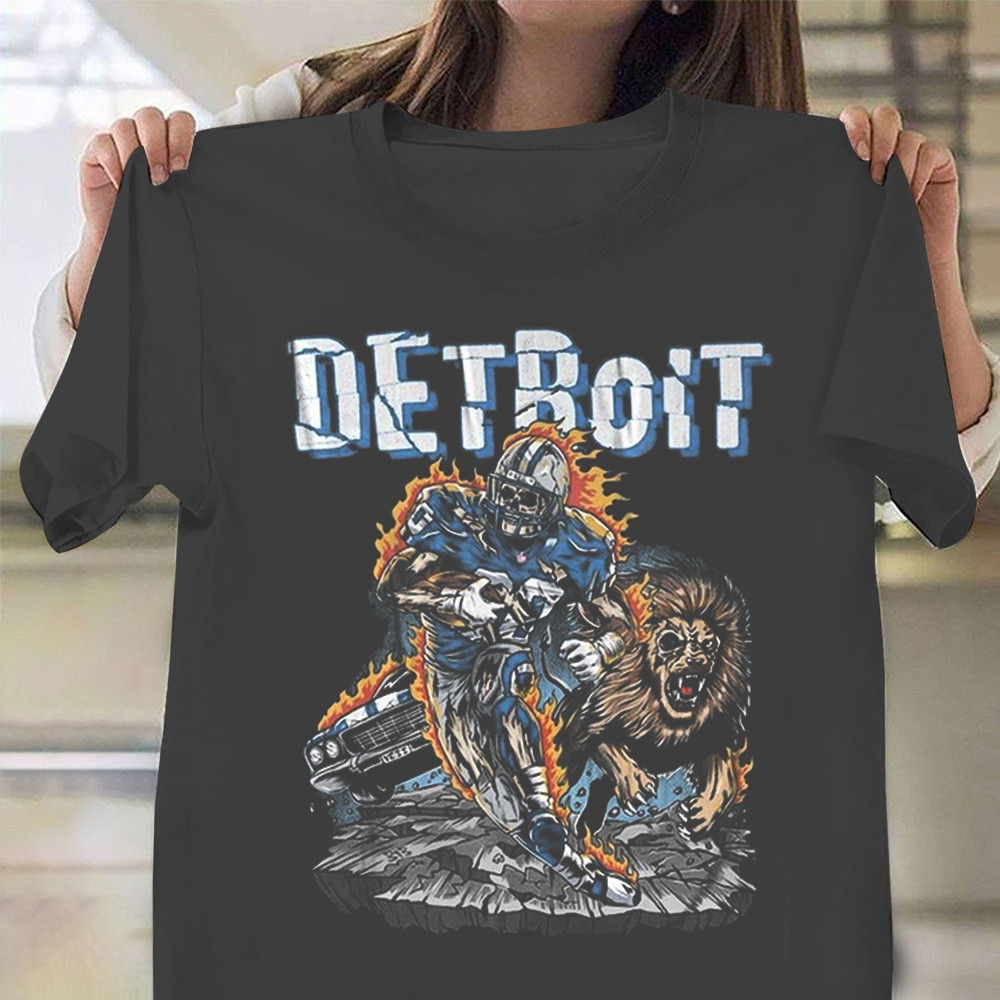 Detroit Lions Shirt Detroit Lions Team T-Shirt Football Lovers Gifts