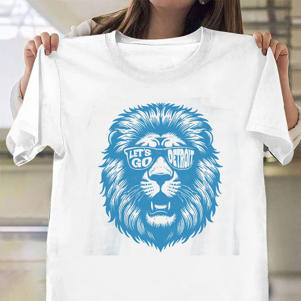 Detroit Lions Shirt Lets Go Detroit T-Shirt Gifts For Football lovers