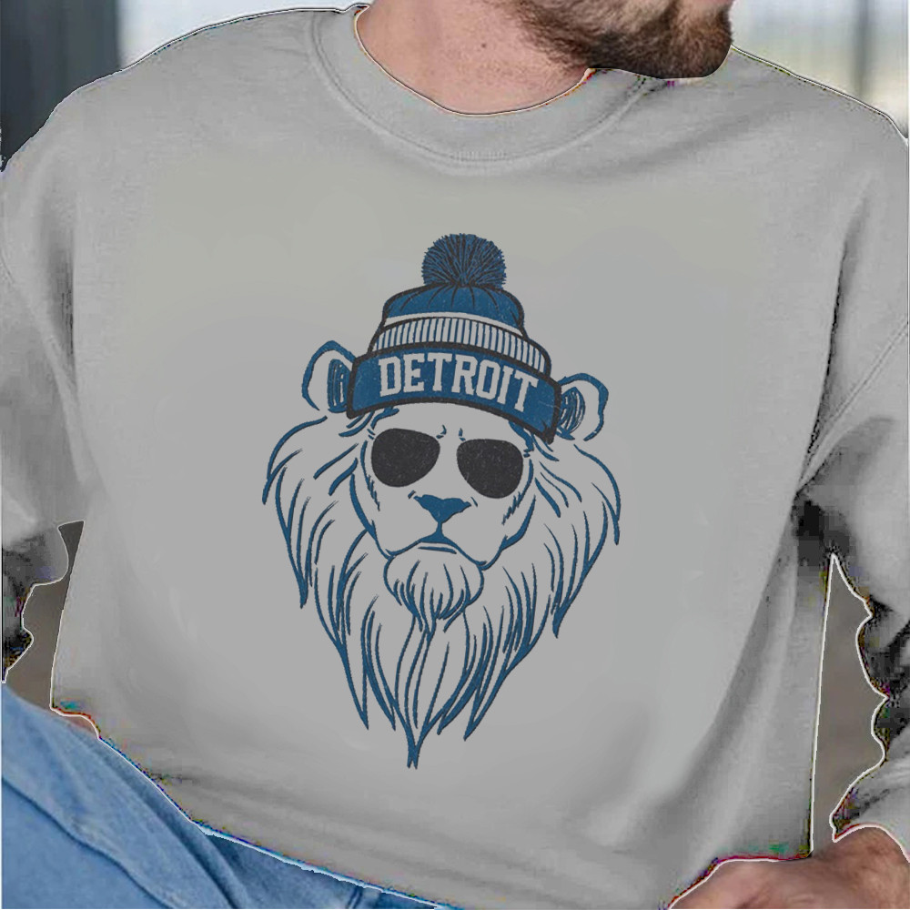 Detroit Lions Sweatshirt Football Lovers Gifts For Fans