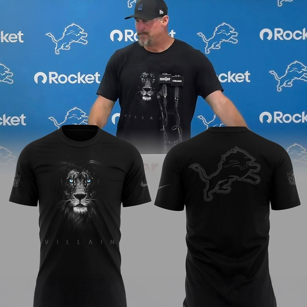 Detroit Lions Villain T Shirt Best Gift For Football Fans