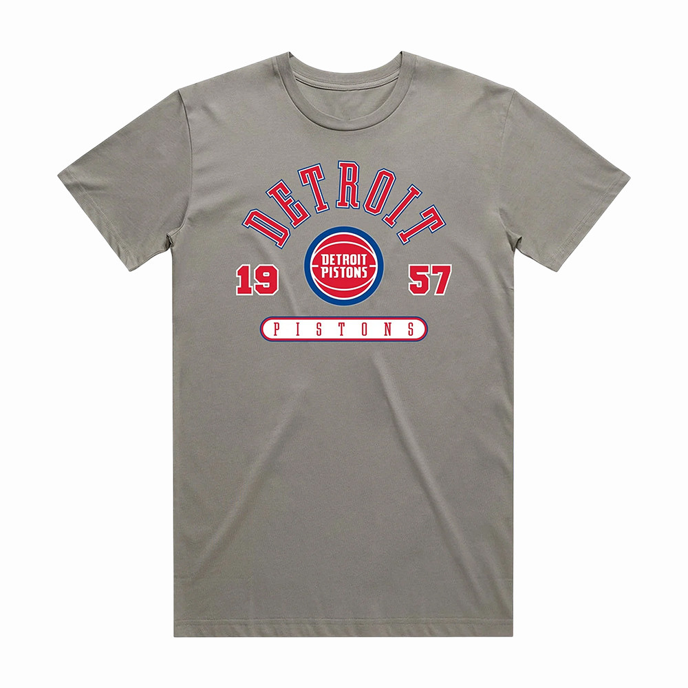 Detroit Pistons Merch Classic Detroit Pistons Gear 1957 T-Shirt Gift For Basketball Team