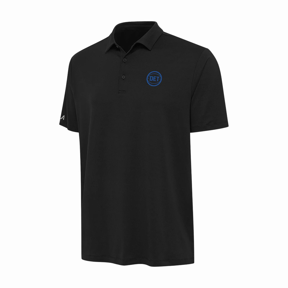 Detroit Pistons Merch DET Logo Polo Shirt Gift For Basketball Men