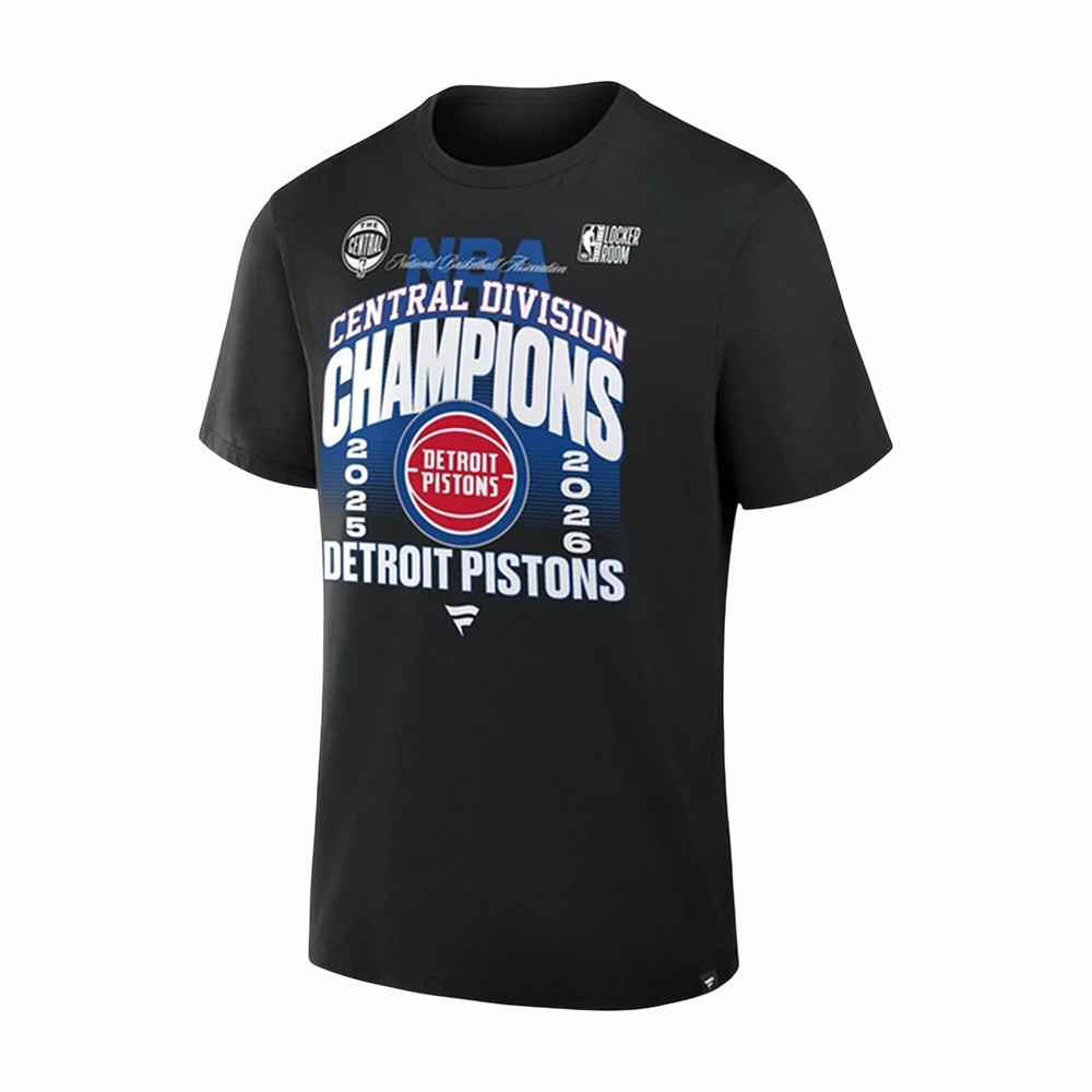 Detroit Pistons Merch Detroit Pistons Central Division Champions T-Shirt Gift For NBA Fans
