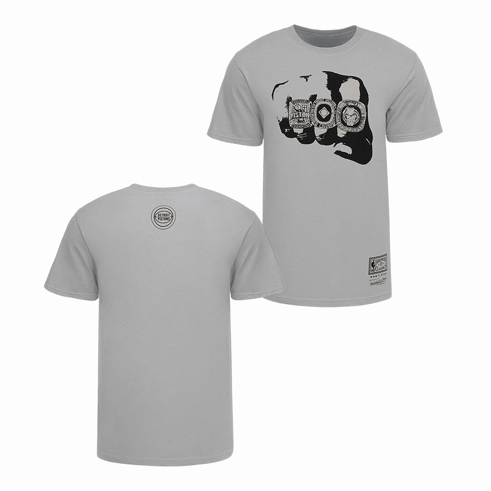 Detroit Pistons Merch Detroit Pistons Championship Rings T-Shirt Gift For True Fans