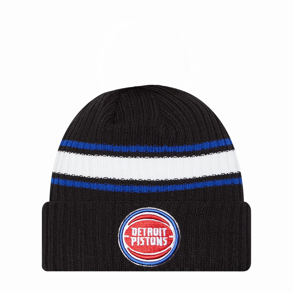 Detroit Pistons Merch Detroit Pistons Logo Beanie Gift For Hoops Lovers