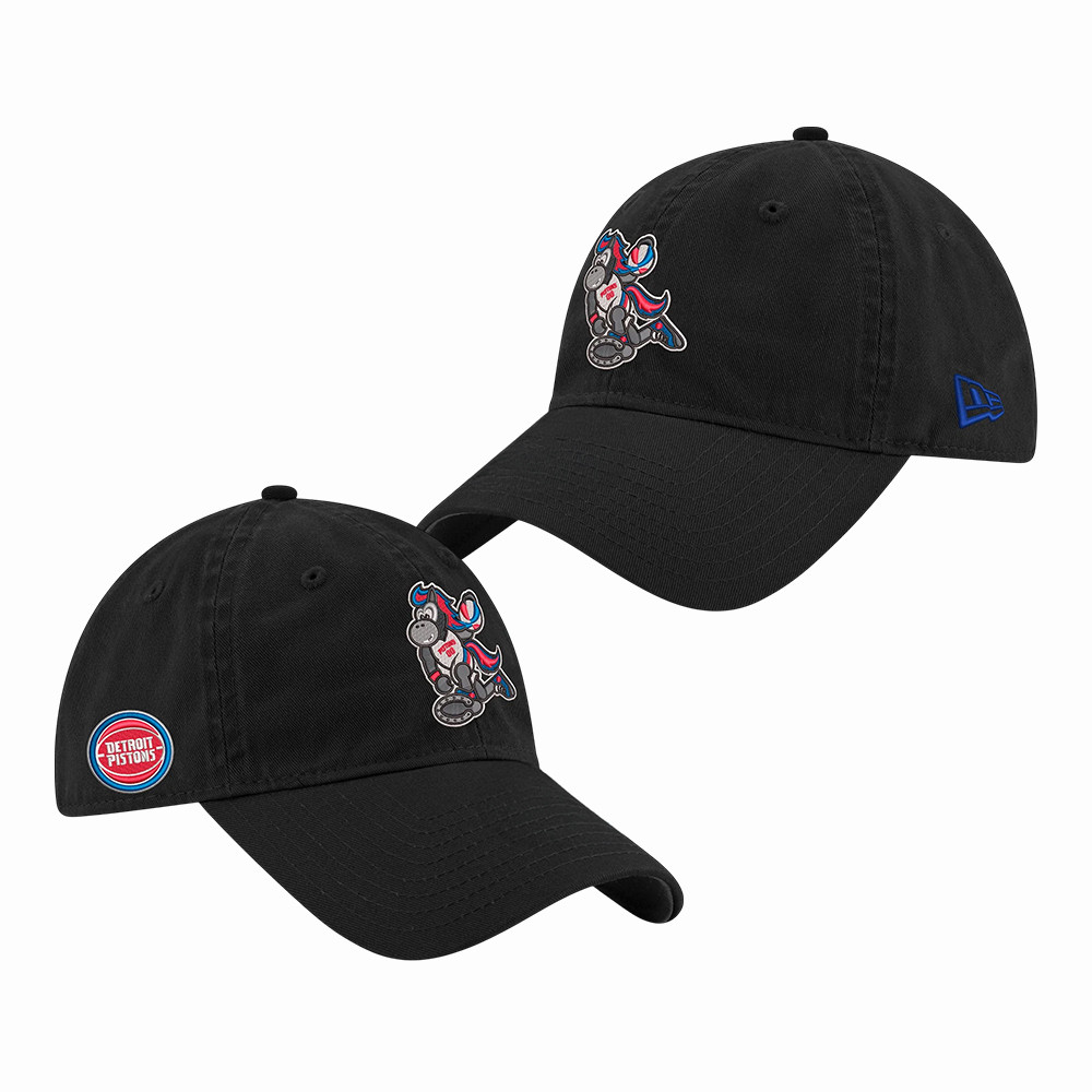 Detroit Pistons Merch Detroit Pistons Mascot Baseball Cap Gifts For Men