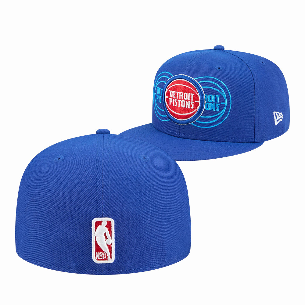 Detroit Pistons Merch Detroit Pistons NBA Logo Snapback Gift For Diehard Fans