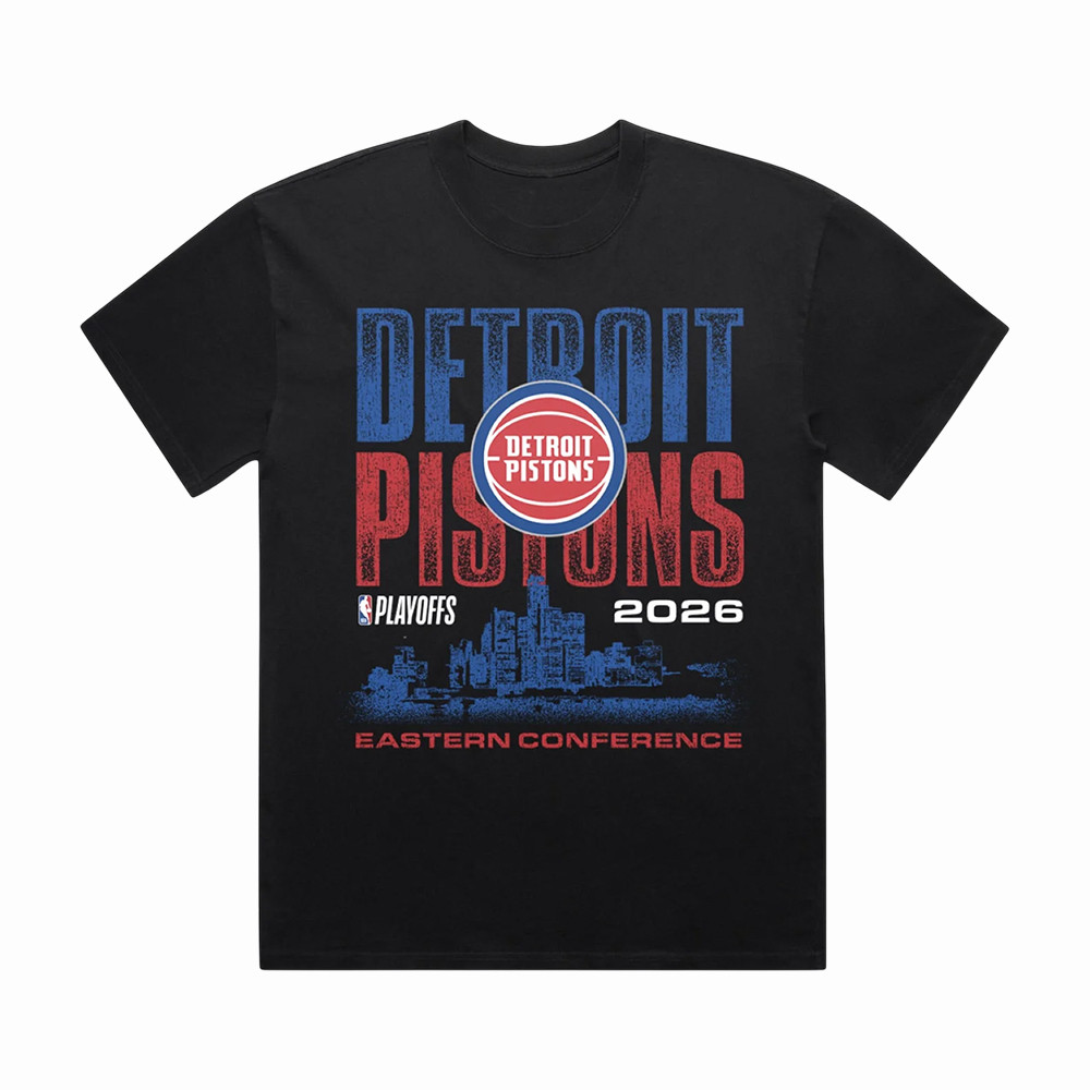 Detroit Pistons Merch Detroit Pistons Playoffs 2026 T-Shirt Gift For Superfans