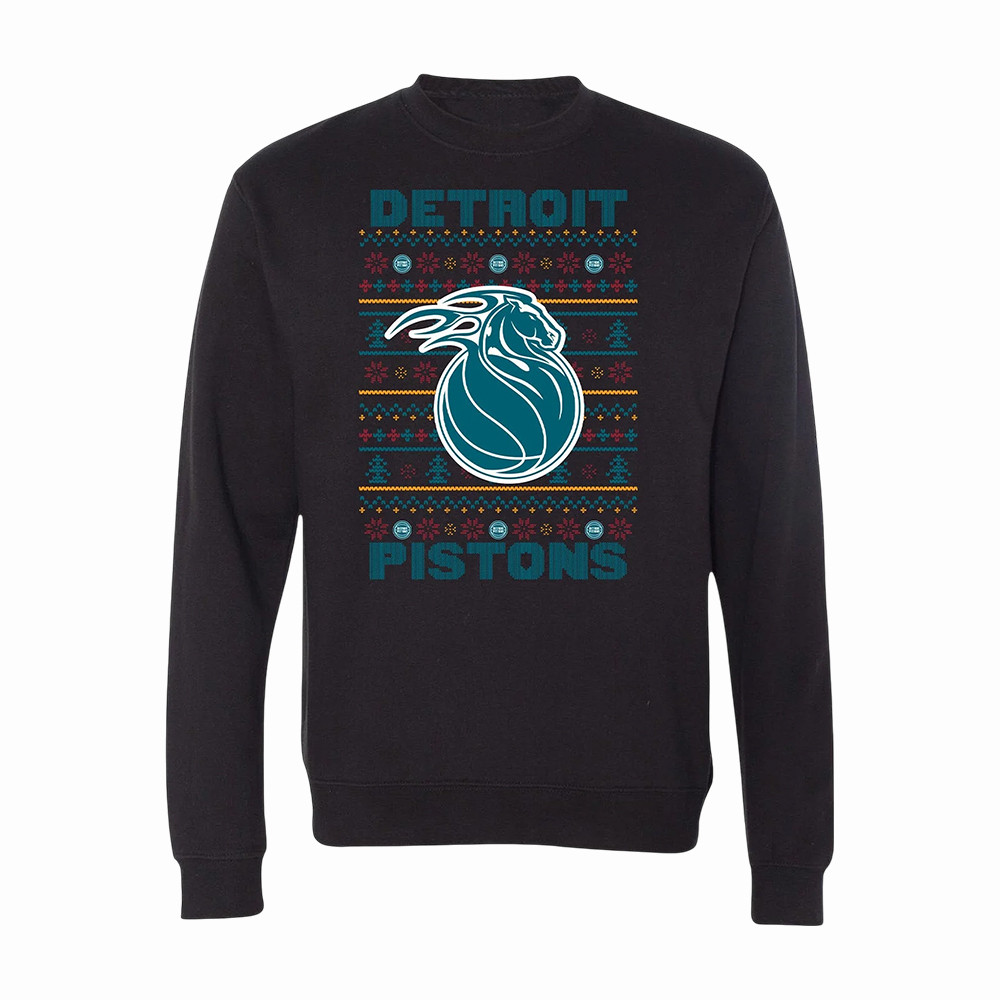 Detroit Pistons Merch Detroit Pistons Team Sweatshirt Gift For Superfans