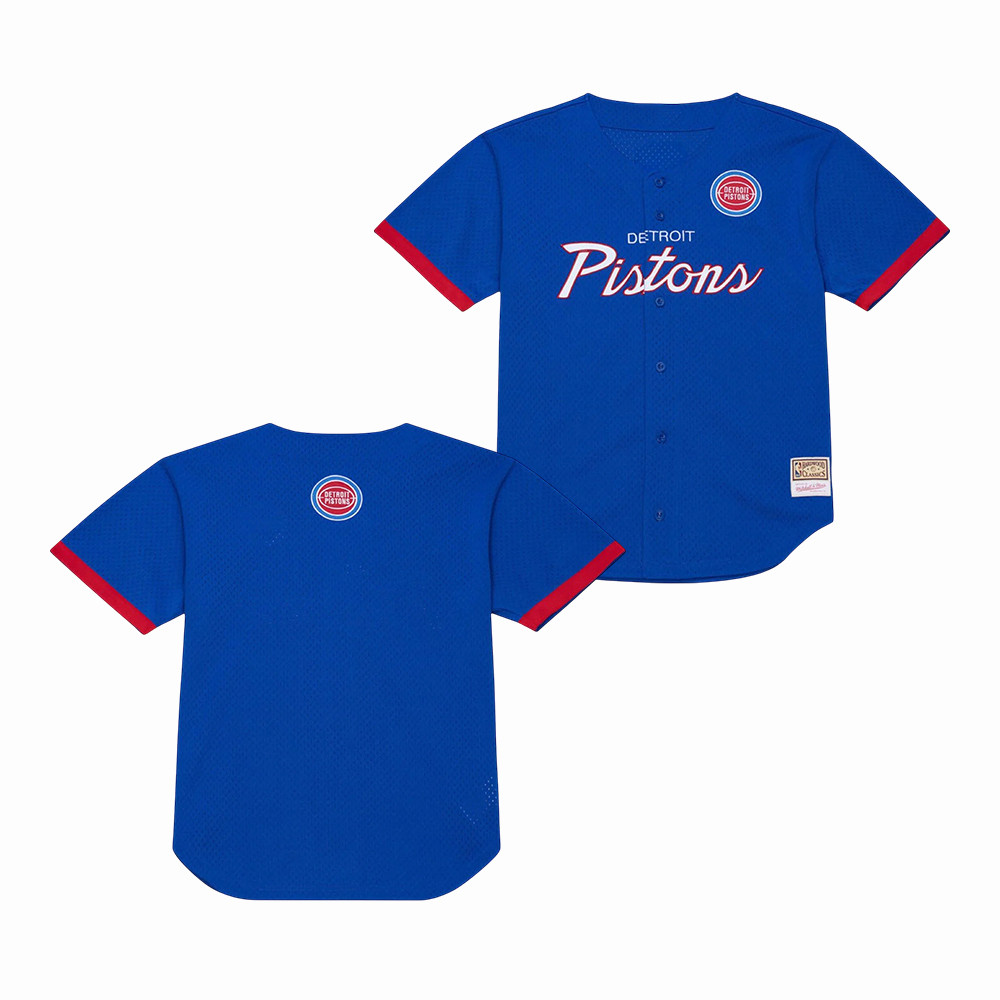 Detroit Pistons Merch NBA Playoff Hoops Culture Jersey Gift For Superfans
