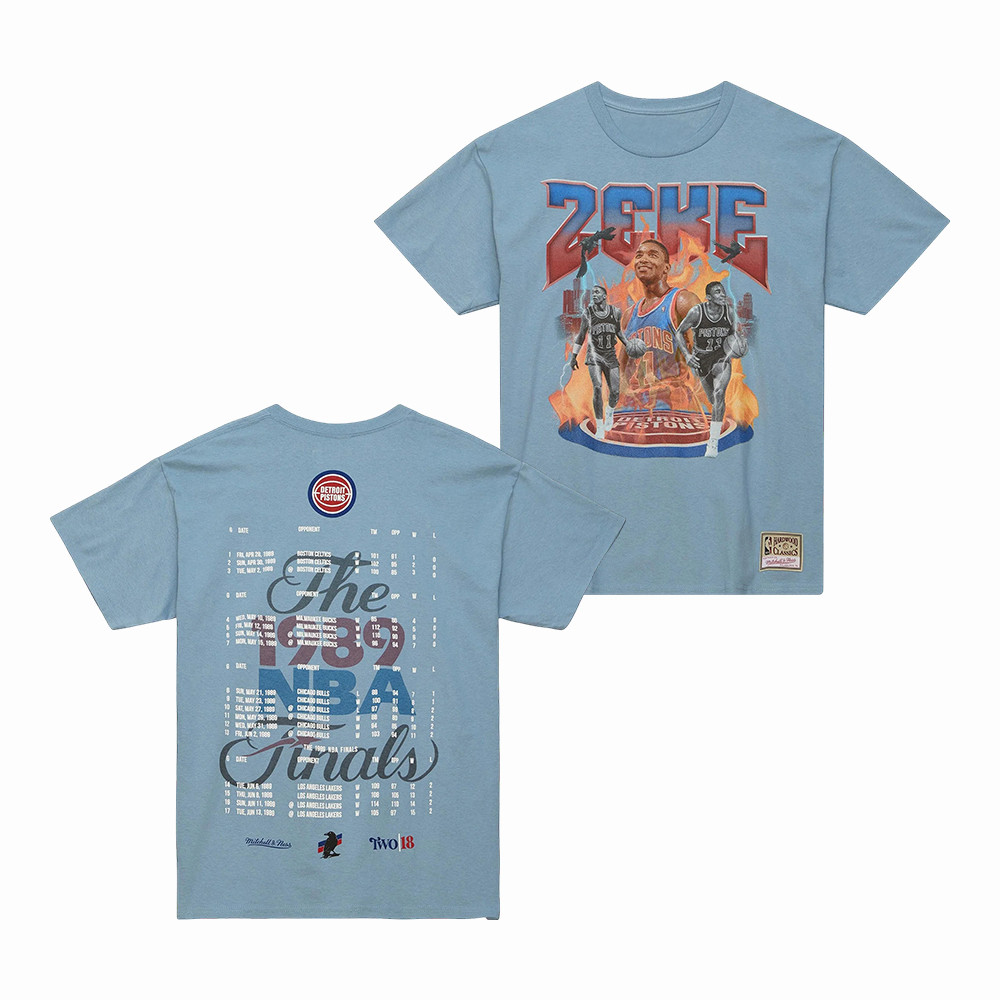 Detroit Pistons Merch Zeke Isiah Thomas Detroit Pistons T-Shirt Gift For Basketball Legends