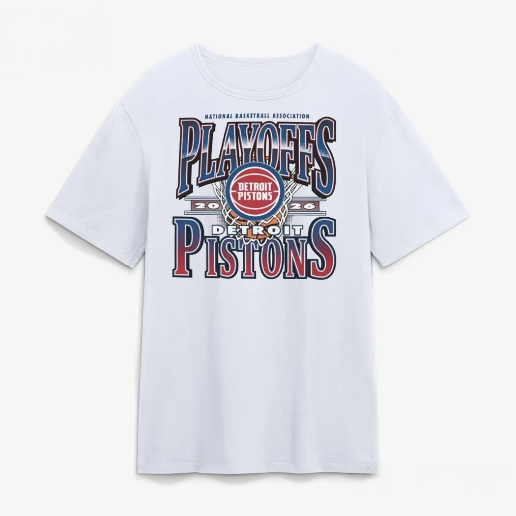 Detroit Pistons National Basketball 2026 Playoff NBA T-Shirt New York Knicks Playoffs 2026 Shirt Game Day Gift