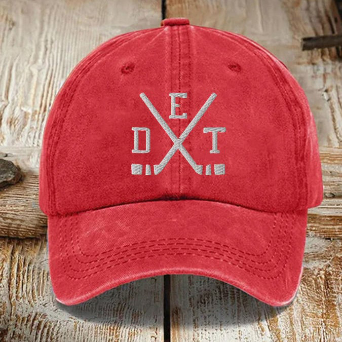 Detroit Red Wings Ice Hockey Hat Team USA Olympic 2026 Baseball Cap Fans Gift