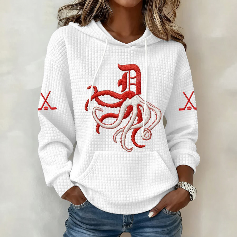 Detroit Red Wings Ice Hockey Hoodie Hockey Lover Apparel Fans Gift Ideas