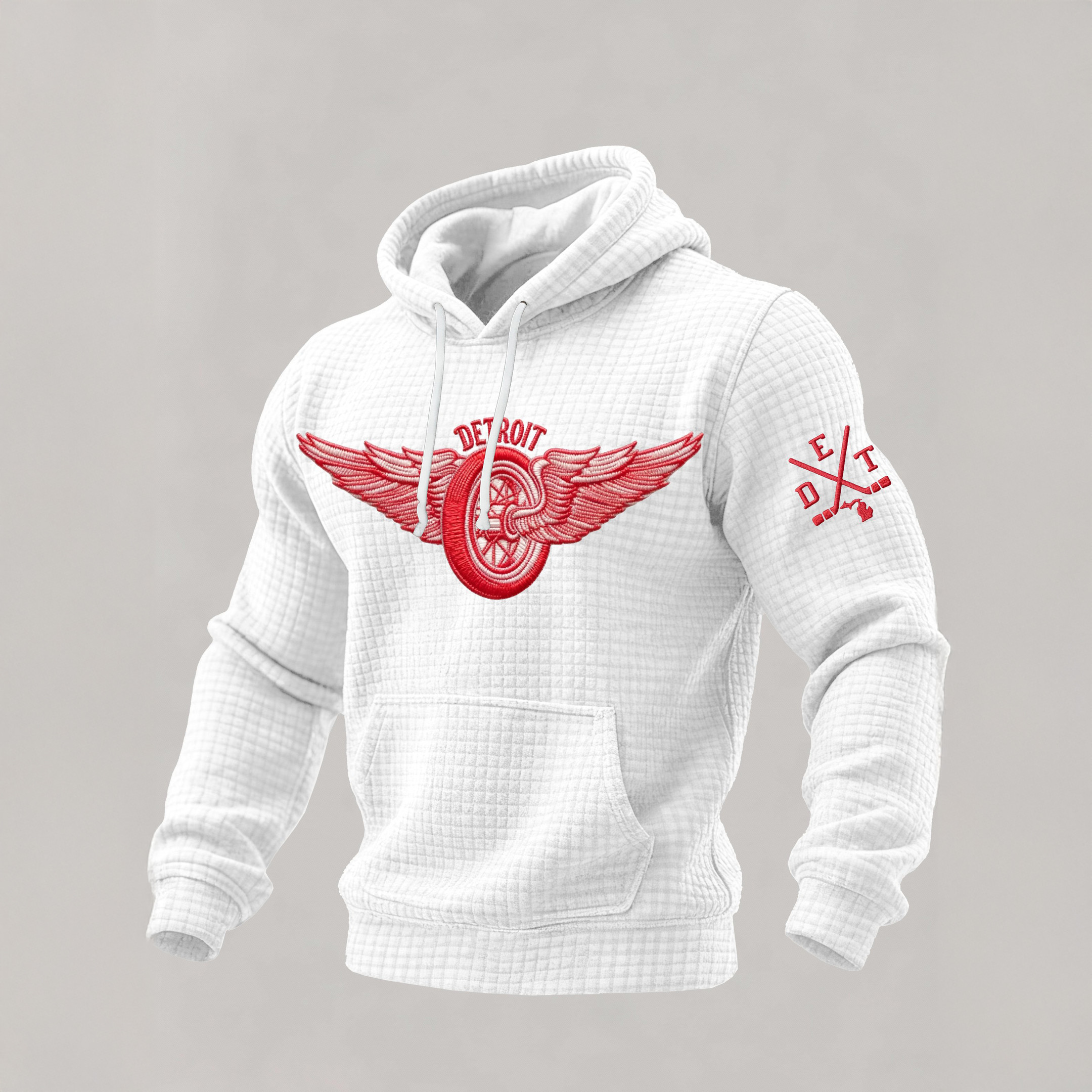 Detroit Red Wings Ice Hockey Team Hoodie Game Day Clothing Hockey Lover Gift For Father
