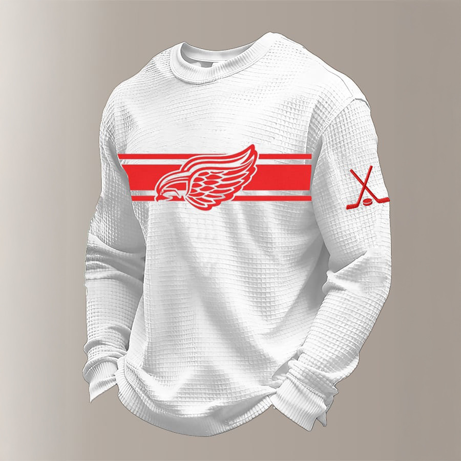 Detroit Red Wings Ice Hockey Team Long Sleeve Shirt Game Day Clothing Hockey Lover Gifts