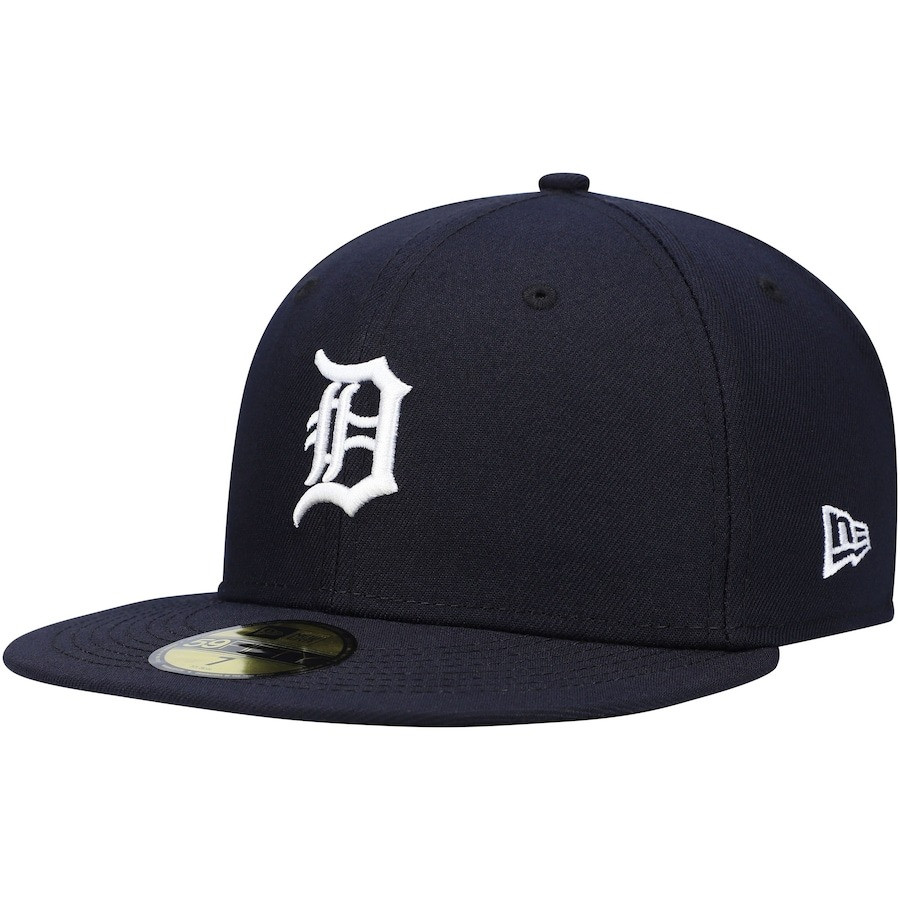 Detroit Tigers Hat MLB On-Field Home 59Fifty Fitted Hat Cap Merchandise Gifts For Fans
