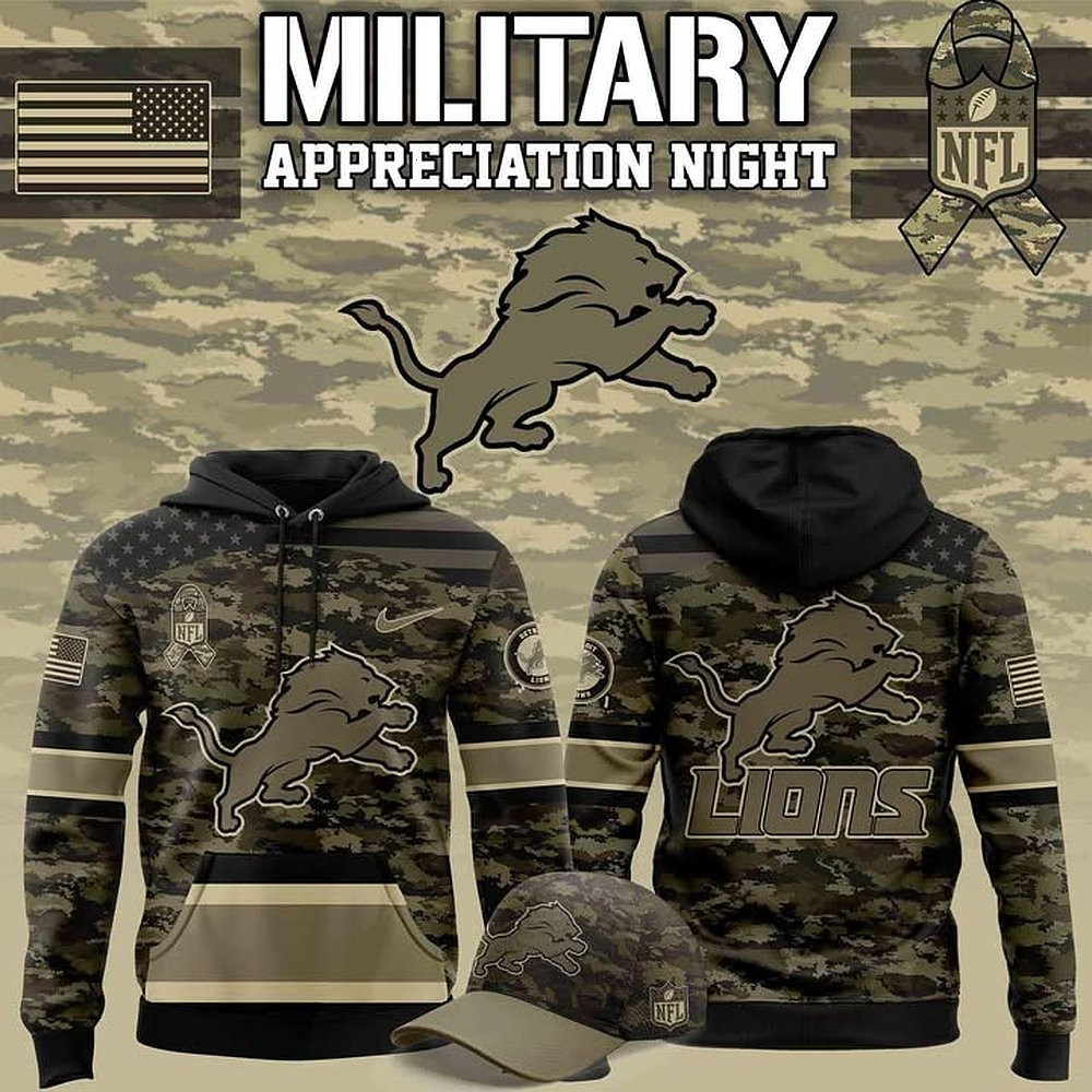 Detroit Tigers Military Appreciation Night Limited Hoodie