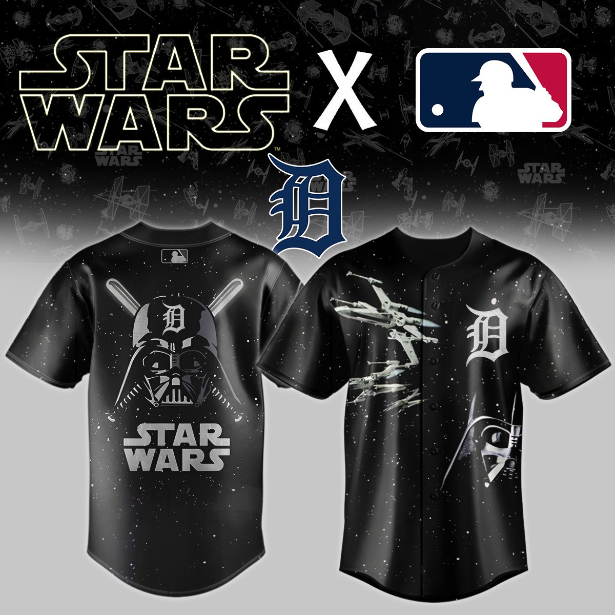 Detroit Tigers Star Wars Jersey Best Gifts For Baseball Fans