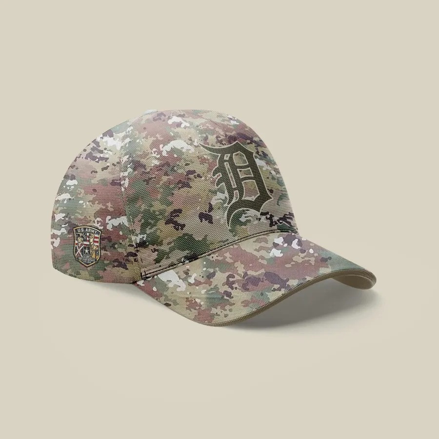 Detroit Tigers x 250 years America x Flag Day Camo Hat Best Gifts For Baseball Lovers