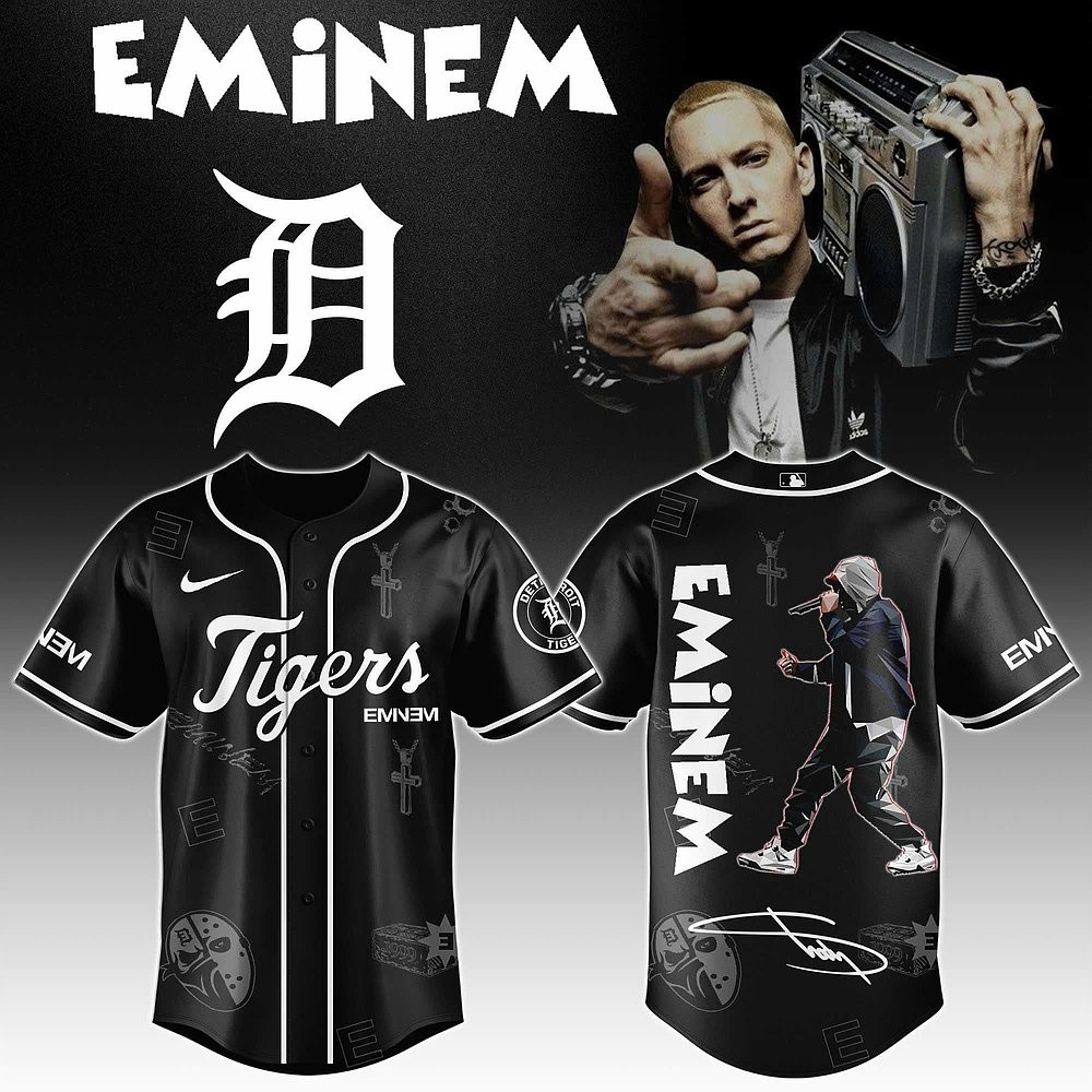 Detroit Tigers x Eminem Stans Limited Edition Jersey 2025 Special Gift For Baseball Supporters