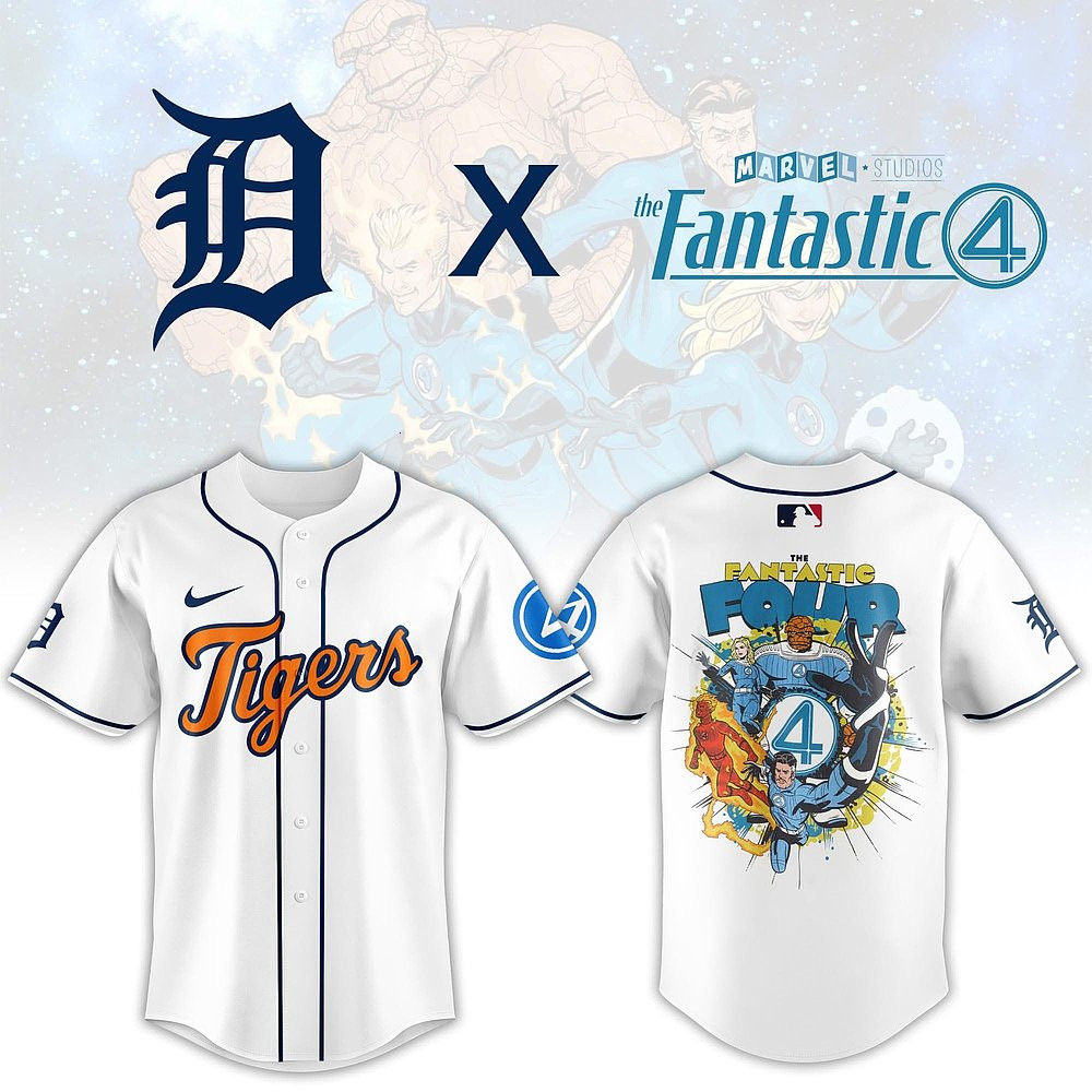 Detroit Tigers x Fantastic Four Jersey