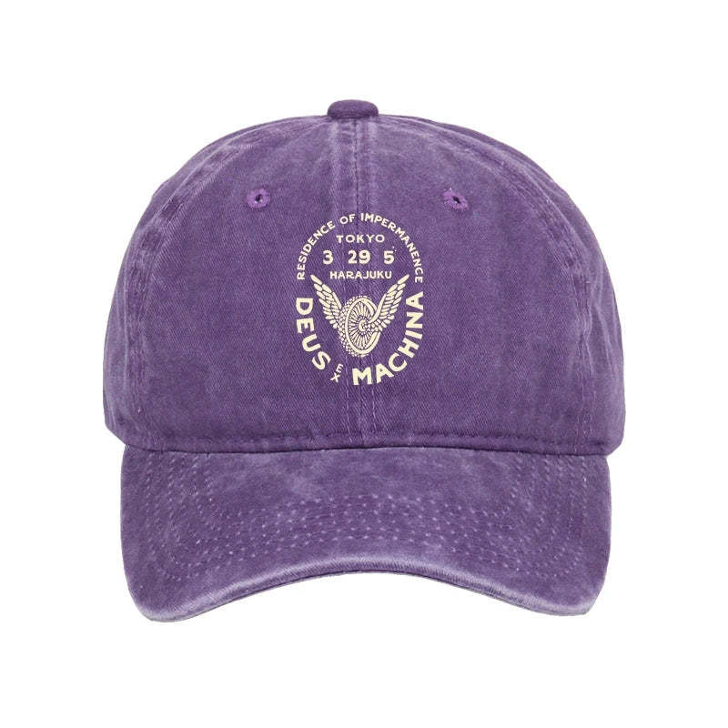 Deus Ex Machina Tokyo Washed Hat Unique Baseball Cap Best Gifts For Boyfriend