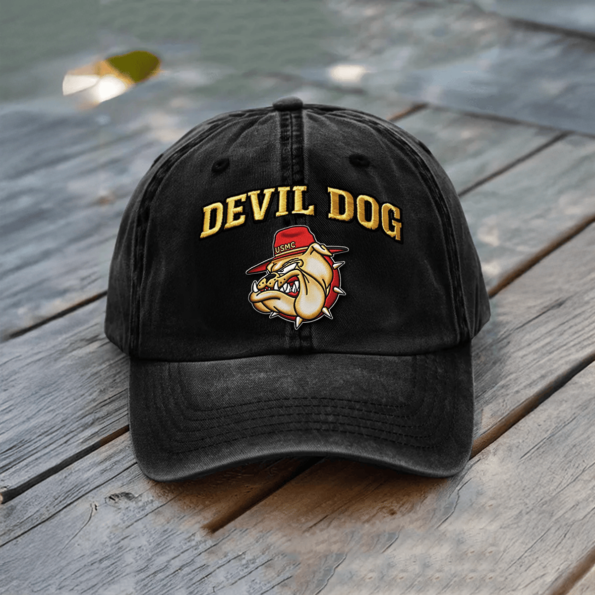 Devil Dog US Marine Corps Embroidered Hat USMC Cap Gifts For Him