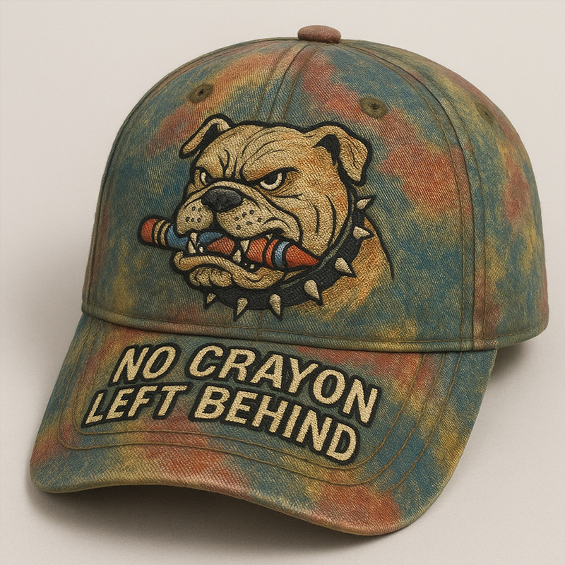 Devil Dog USMC Veteran Hat No Crayon Left Behind Marines Baseball Cap Gifts For Marines