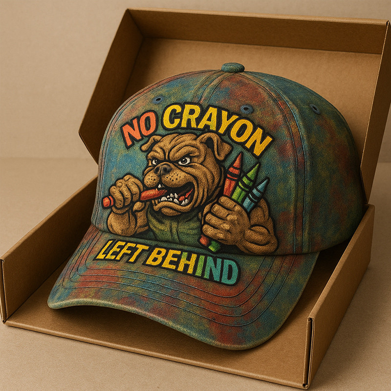 Devil Dog USMC Veteran Hat No Crayon Left Behind USMC Cap Marines Gift Ideas