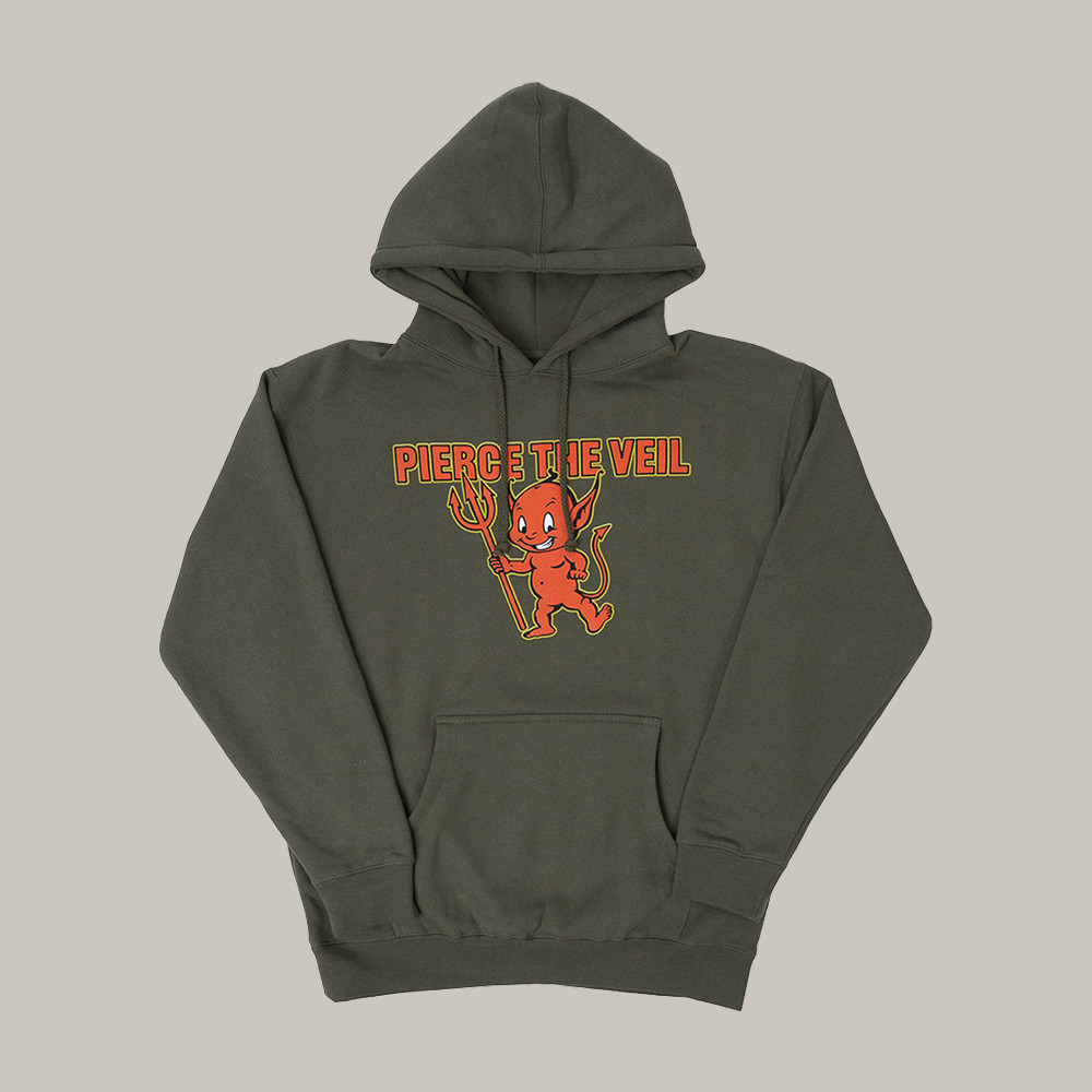 Devil Pierce The Veil Hoodie Rock Music Fan Merch Pierce The Veil Lover Gift Idea