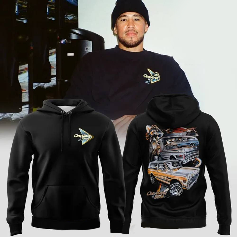 Devin Booker x Chevrolet Black Hoodie Gifts For Fan Enthusiasts