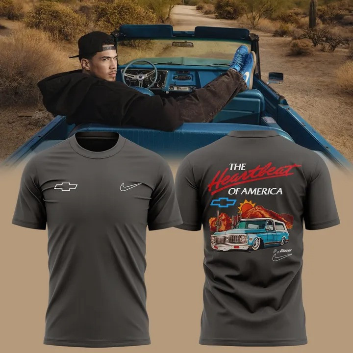 Devin Booker X Chevrolet Shirt The Heartbeat Of America Nike Chevrolet Max90 Apparel Gifts