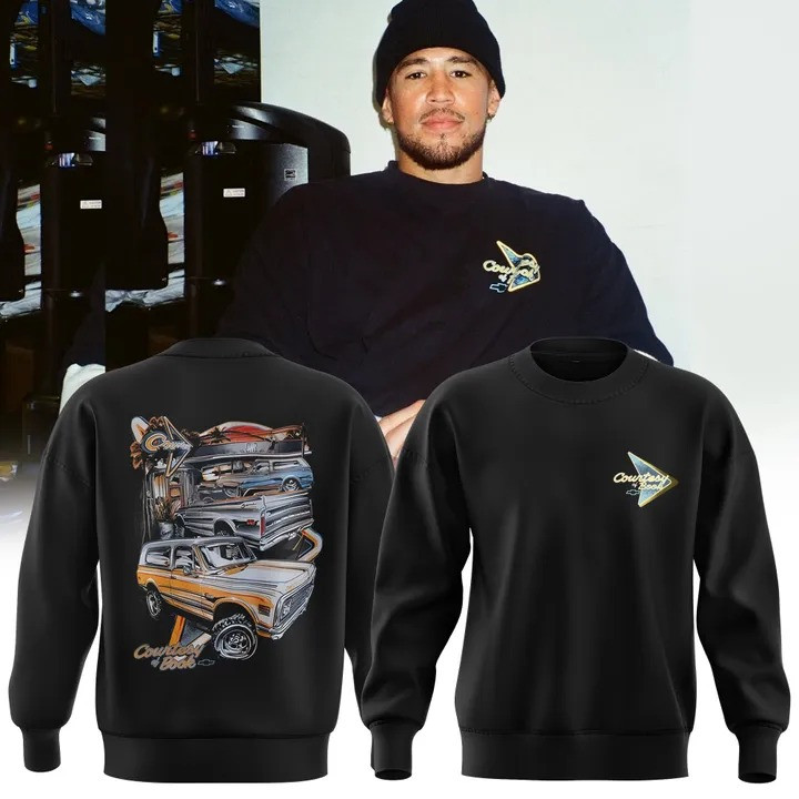 Devin Booker X Chevrolet Sweatshirt 2025 Nike Chevrolet Max90 Merch Clothes Fan Gifts